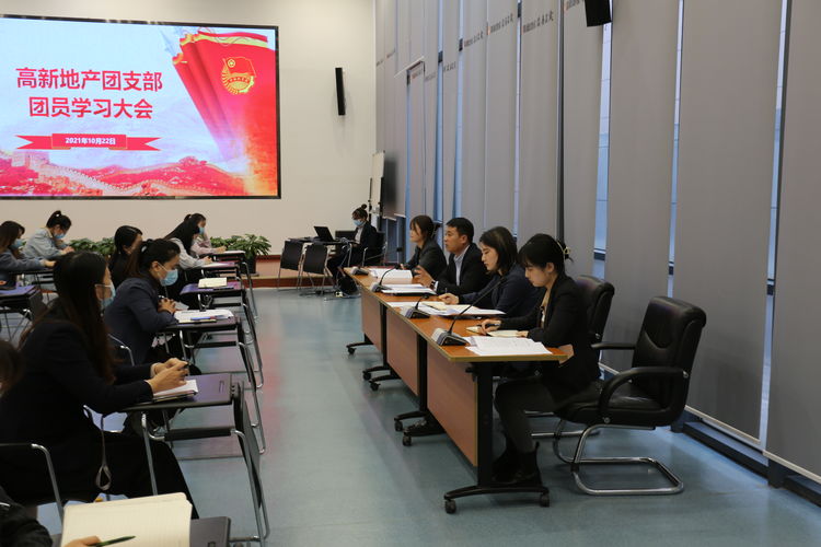 ng电子娱乐团支部召开团员学习大会